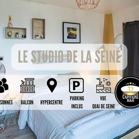 Апартаменты Studio De La Seine - Balcon - Hypercentre - Parking Inclus Труа Экстерьер фото