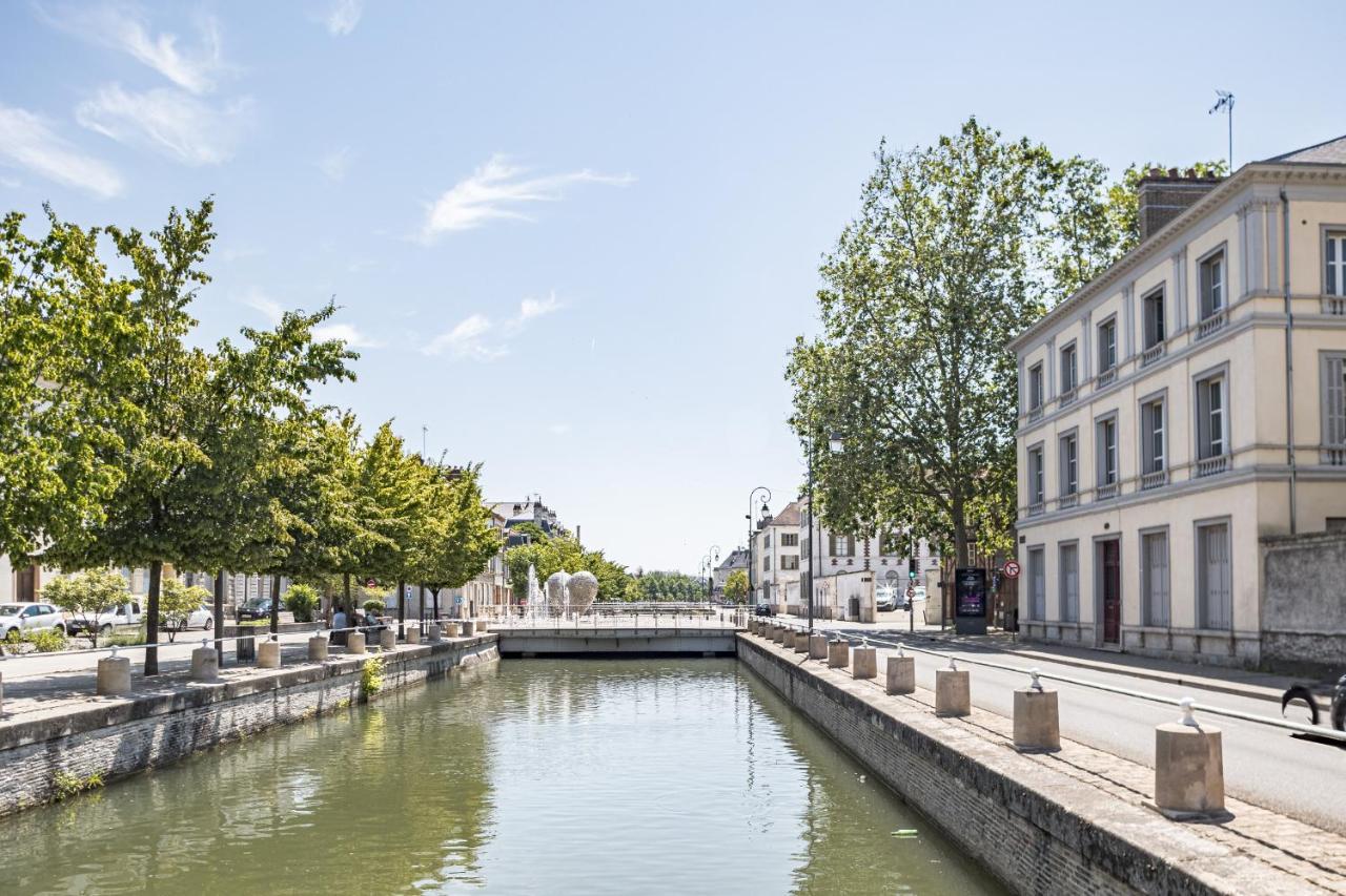Апартаменты Studio De La Seine - Balcon - Hypercentre - Parking Inclus Труа Экстерьер фото